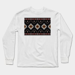 beautiful fabric pattern Long Sleeve T-Shirt